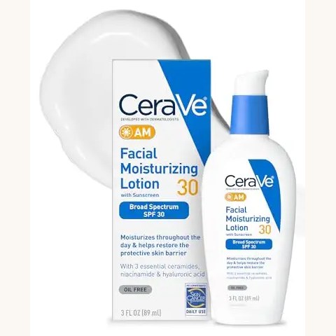 CeraVe AM Facial Moisturizing Lotion SPF 30