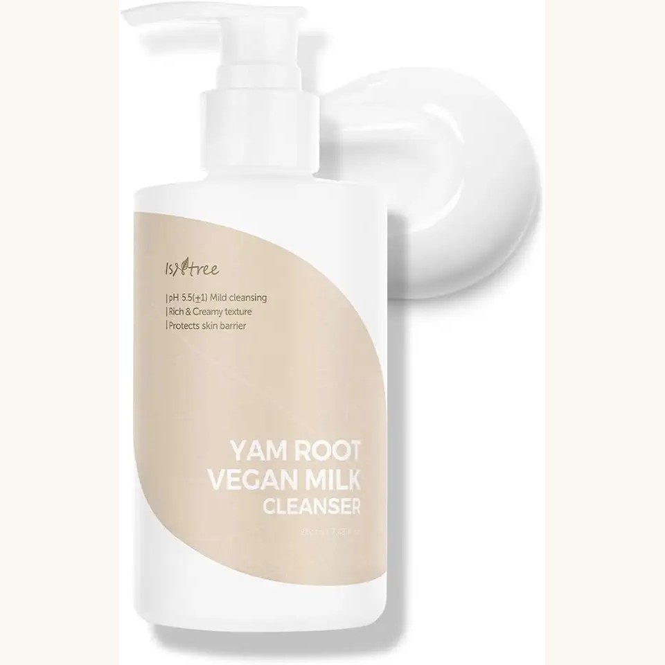 Isntree Yam Root Vegan Milk Cleanser