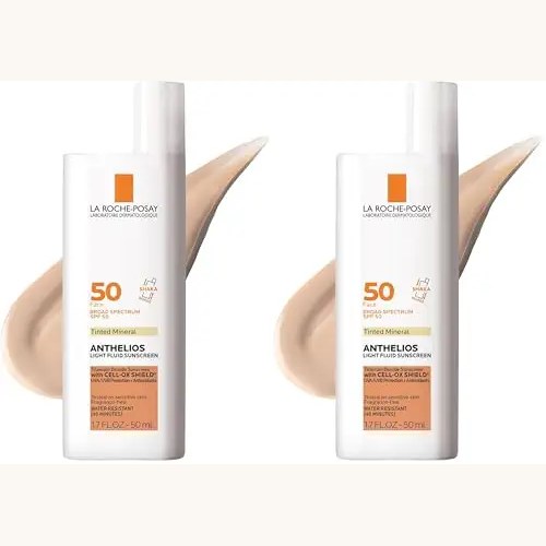 La Roche-Posay La Roche Posay Anthelios 50 Mineral Tinted Ultra Light Sunscreen Fluid 50ml/1.7oz (Pack of 2)